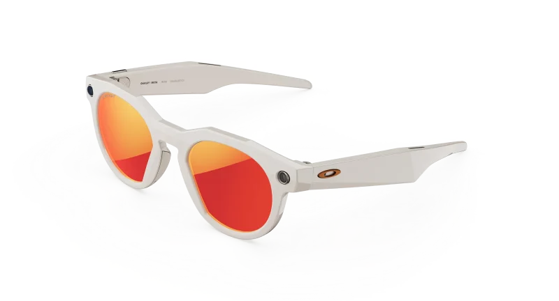 แว่นกันแดด Oakley Meta HSTN OW8002-04 Warm Grey Prizm Ruby