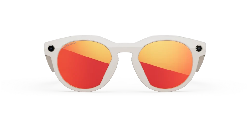 Oakley Meta HSTN Warm Grey / Prizm Ruby มุมด้านหน้า