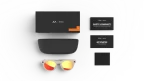 Oakley Meta HSTN OW8002-04 Warm Grey Prizm Ruby พร้อมเคสชาร์จและอุปกรณ์ในชุด