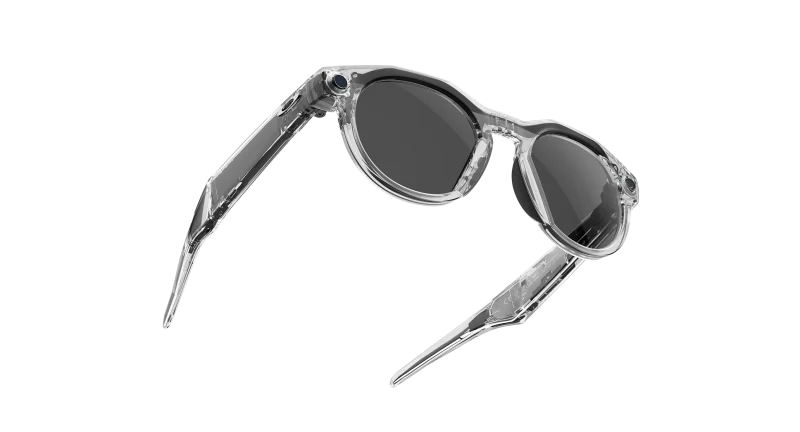 แว่นกันแดด Oakley Meta HSTN OW8002-05 Clear Transitions Grey