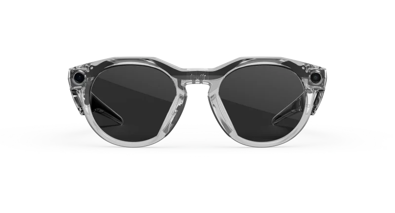 Oakley Meta HSTN OW8002-05 Clear Transitions Grey มุมด้านหน้า