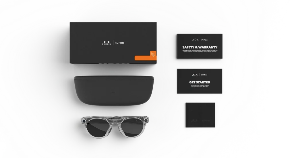 Oakley Meta HSTN Clear / Transitions Grey และอุปกรณ์ในชุด
