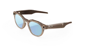 แว่นกันแดด Oakley Meta HSTN OW8002-06 Brown Smoke Prizm Deep Water Polarized