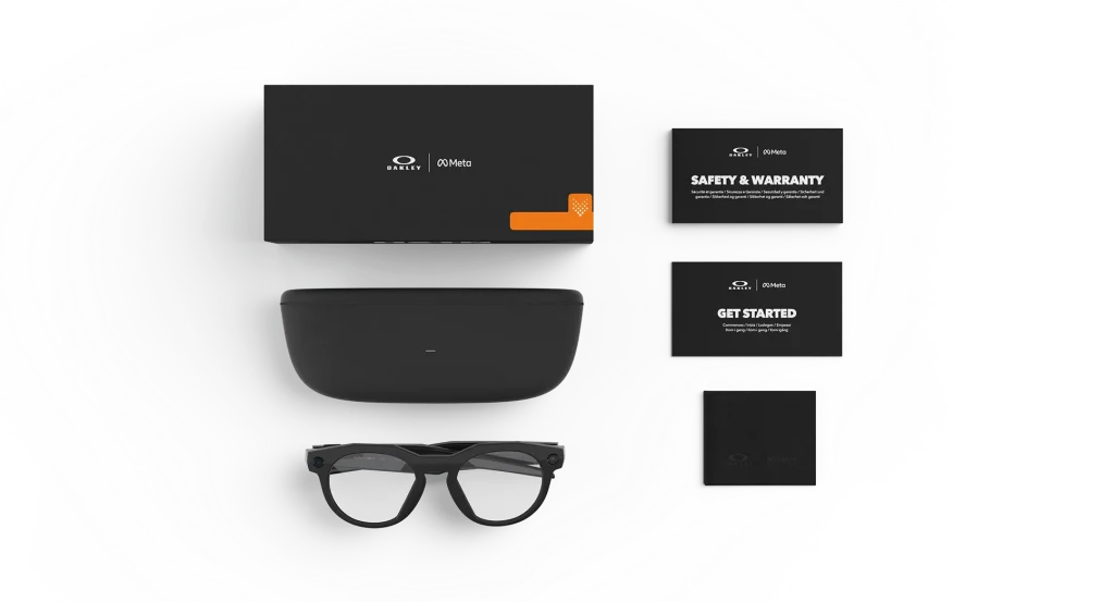 Oakley Meta HSTN Black / Clear และอุปกรณ์ในชุด