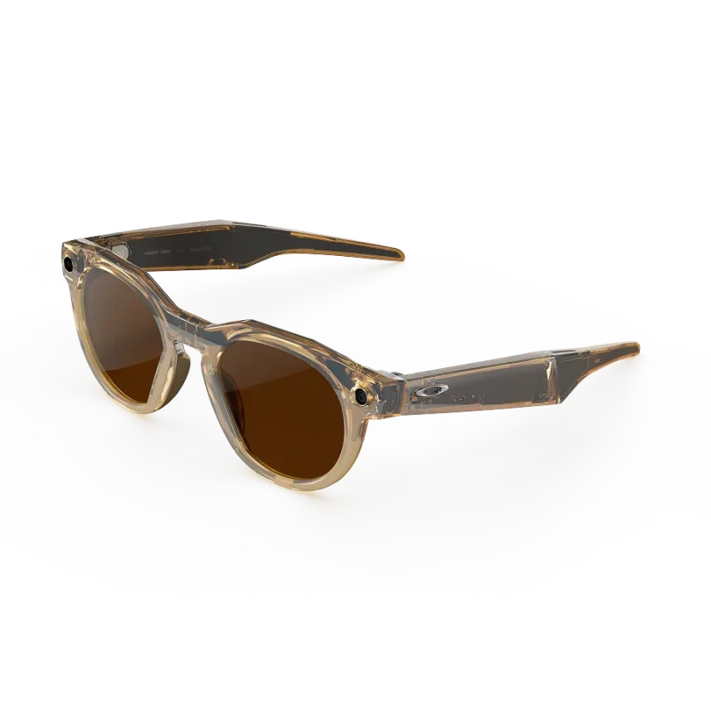 แว่นกันแดด Oakley Meta HSTN OW8002-08 Light Curry Transitions Brown