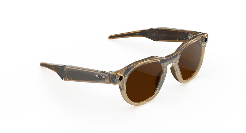 Oakley Meta HSTN OW8002-08 Light Curry Transitions Brown มุมเฉียงอีกด้าน