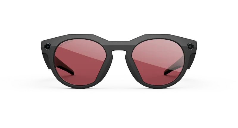 Oakley Meta HSTN OW8002-09 Black Prizm Dark Golf มุมด้านหน้า