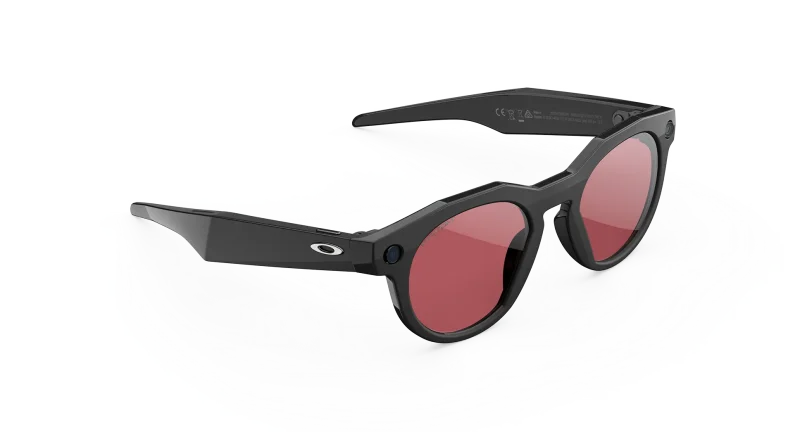 Oakley Meta HSTN OW8002-09 Black Prizm Dark Golf มุมเฉียงอีกด้าน