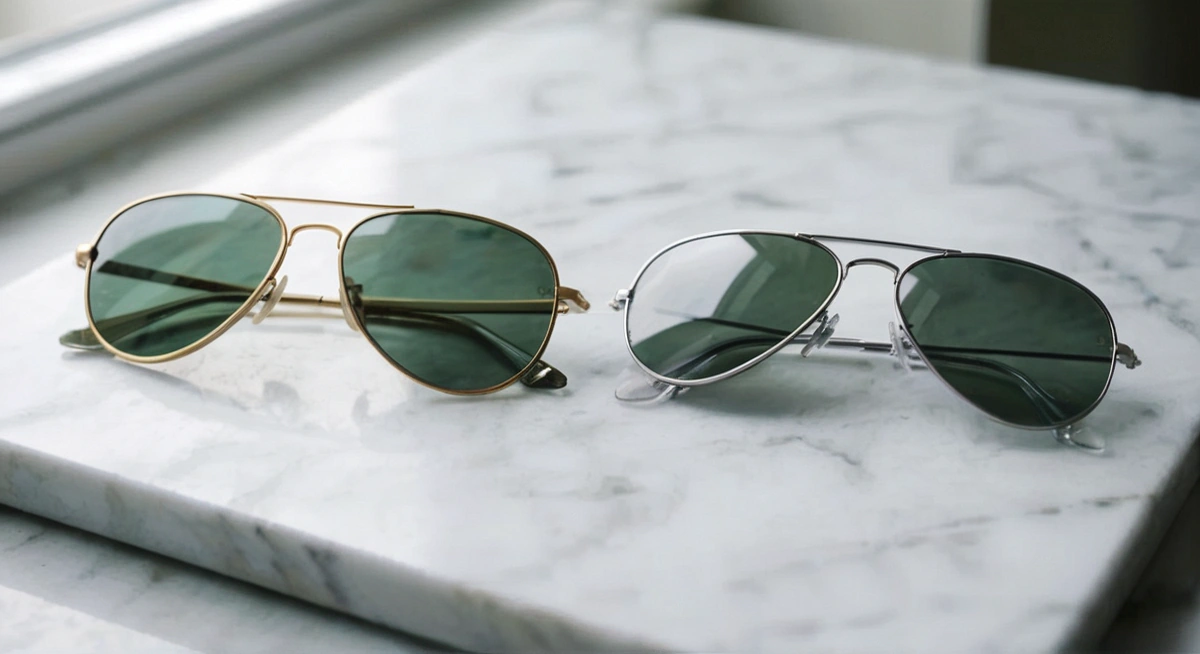Rayban Aviator Titanium ดีกว่า Standard ไหม เปรียบเทียบทุกมิ