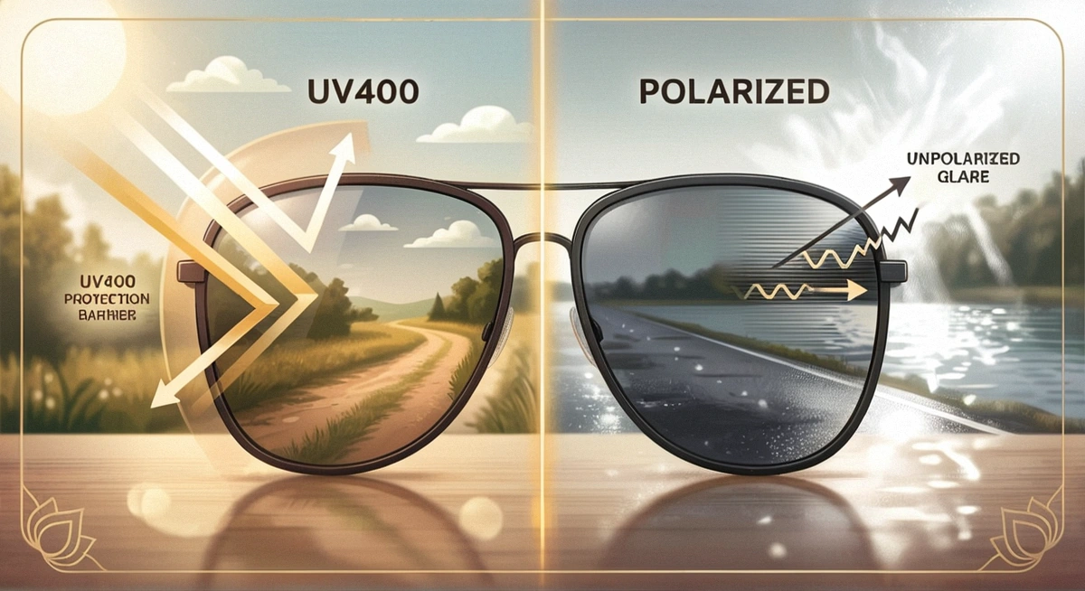 UV400 คืออะไร ต่างจาก Polarized ยังไง sunglasses featured
