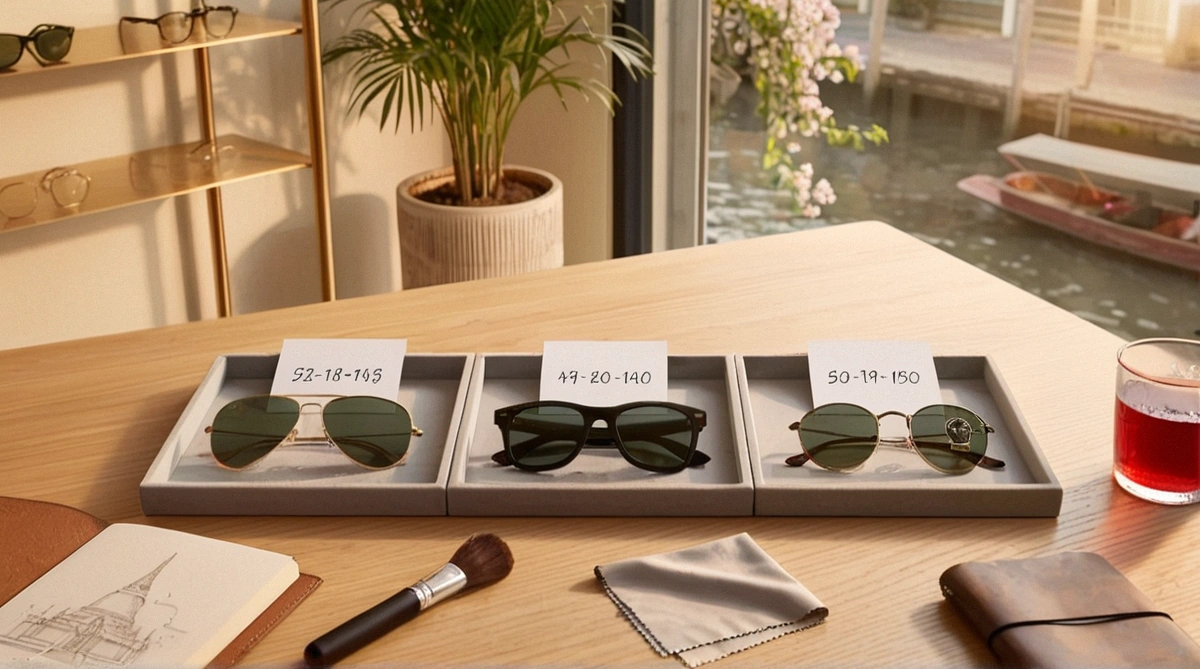 Rayban รุ่นไหนเหมาะกับคนหน้าเล็ก: เปรียบเทียบทรงและวิธีดูไซซ์ rayban featured