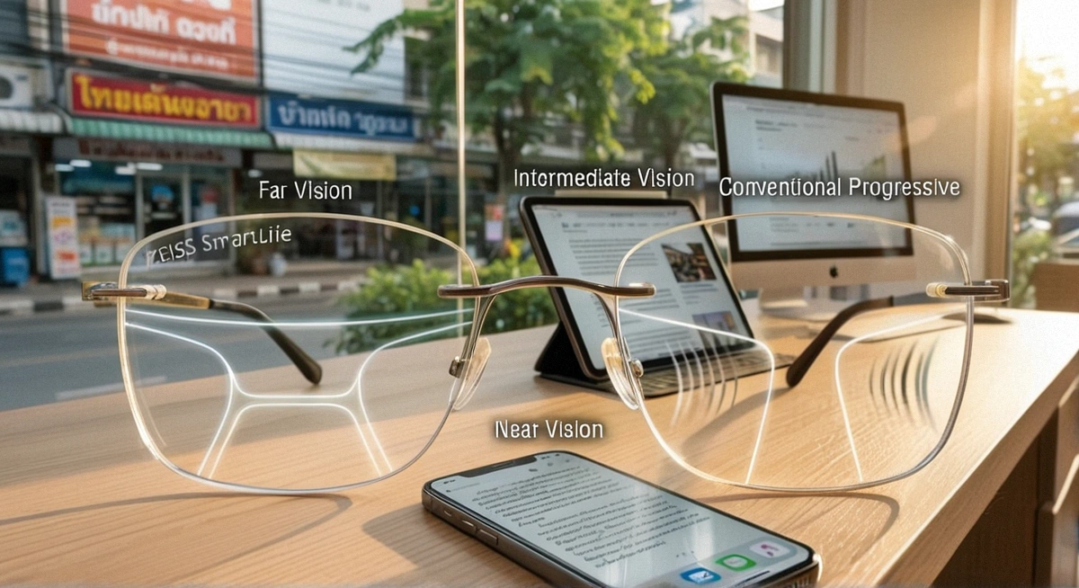 ZEISS SmartLife ต่างจากเลนส์ทั่วไปตรงไหน เลือกยังไงให้เหมาะกับชีวิตจริง zeiss featured clean watermark removed