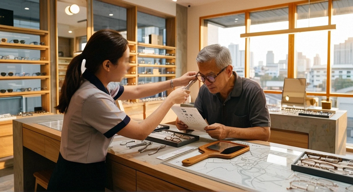 เลนส์โปรเกรสซีฟเริ่มต้นควรเลือกแค่ค่าสายตาเดิมพอไหม eyecare featured
