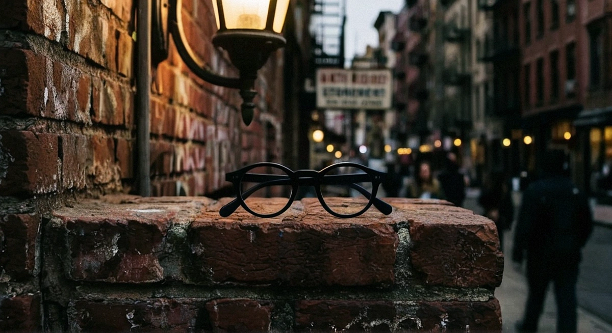 Moscot Les กรอบแว่น Round NYC Lower East Side