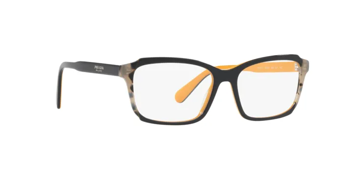 กรอบแว่นสายตา Prada PR01VVF-30Z1O1 Top Blue/Yellow/Grey Havana กรอบแว่นสายตา Prada PR01VVF-30Z1O1 Top Blue/Yellow/Grey Havana quarter
