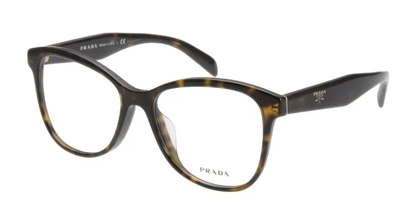 กรอบแว่นสายตา Prada PR12TVF-2AU1O1 Havana กรอบแว่นสายตา Prada PR12TVF-2AU1O1 Havana quarter