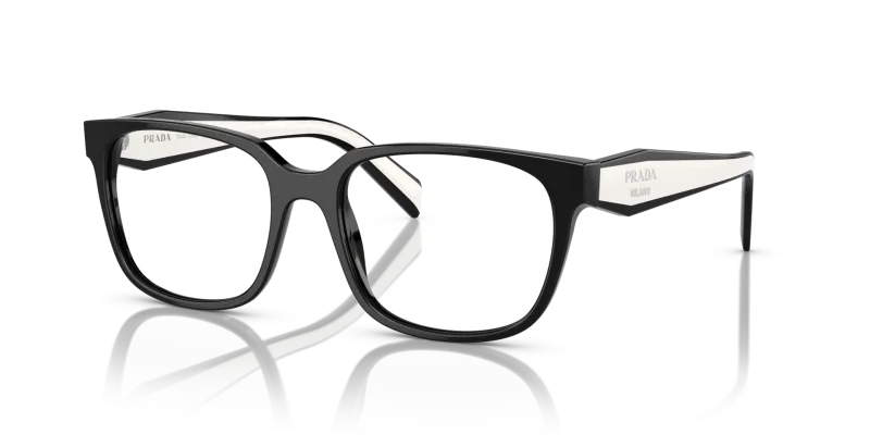 กรอบแว่นสายตา Prada PR17ZVF-1AB1O1 Black quarter