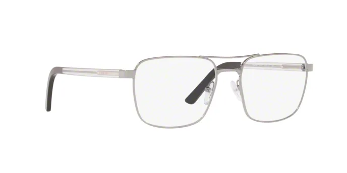 กรอบแว่นสายตา Prada PR53XV-5AV1O1 Gunmetal quarter
