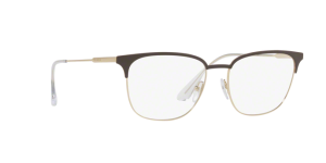 กรอบแว่นสายตา Prada PR59UV-0Y11O1 Matte Brown/Pale Gold
