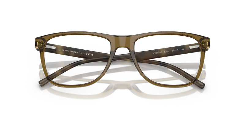 แว่นสายตา Armani Exchange AX3048F-8358 close-up ด้านหน้า