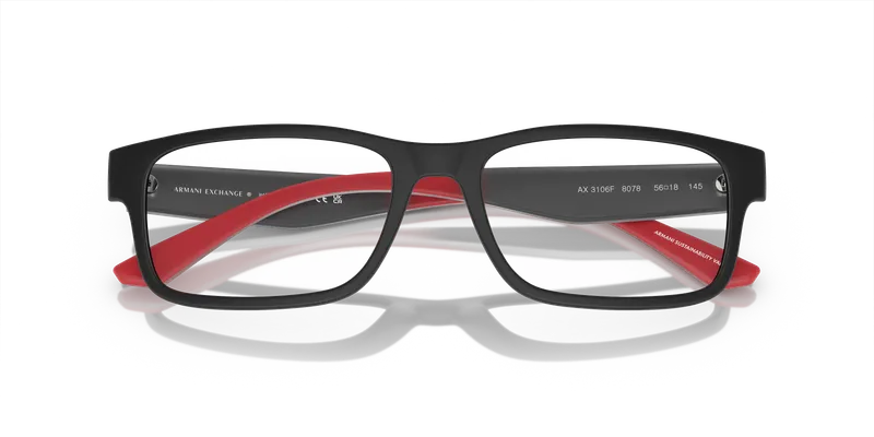 แว่นสายตา Armani Exchange AX3106F-8078 close-up ด้านหน้า