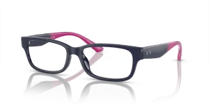 แว่นสายตา Armani Exchange AX3107U-8192 น้ำเงินประกาย ทรงสี่เหลี่ยม (Rectangle) ฉีด มุมสามส่วน