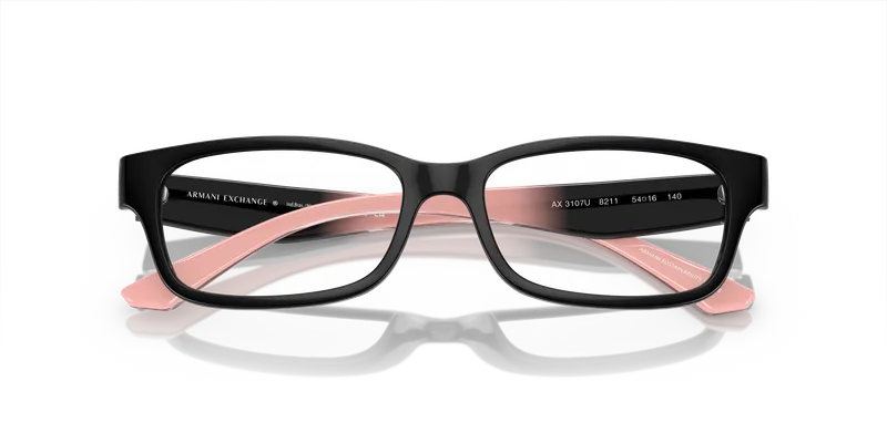 แว่นสายตา Armani Exchange AX3107U-8211 ดำประกาย ระยะใกล้ด้านหน้า