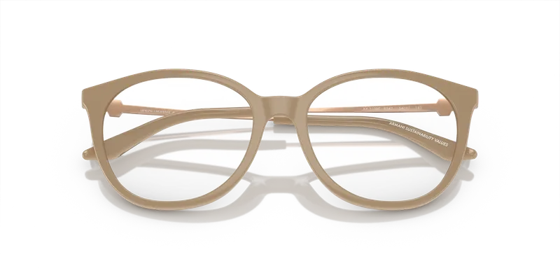 แว่นสายตา Armani Exchange AX3109F-8342 close-up ด้านหน้า สีทุนดราประกาย