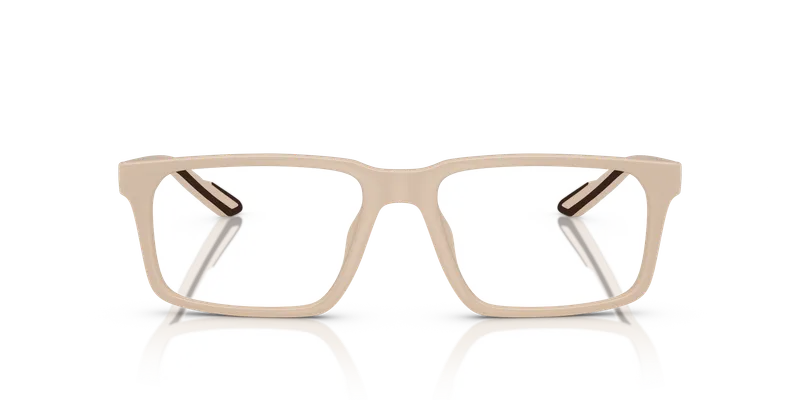 แว่นสายตา Armani Exchange AX3118U-8361 เบจด้าน ทรงสี่เหลี่ยมผืนผ้าด้านหน้า
