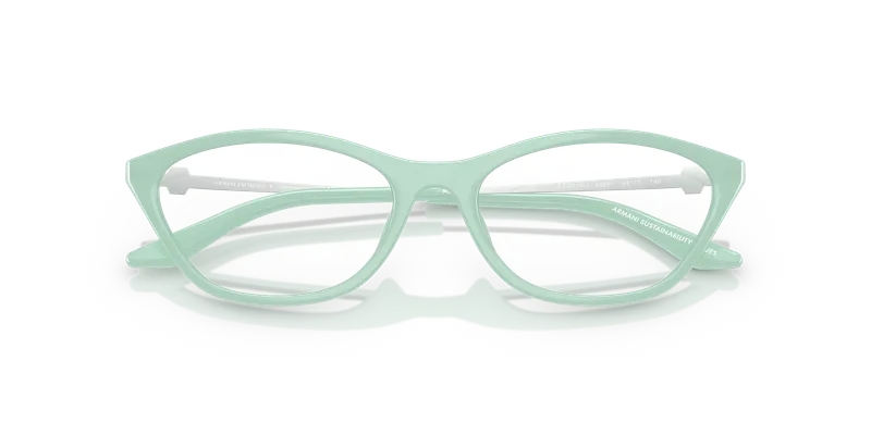 แว่นสายตา Armani Exchange AX3121U-8368 สีเขียวน้ำนม ระยะใกล้ด้านหน้า