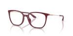 กรอบแว่นสายตา Armani Exchange AX3142U-8387 Shiny Bordeaux แว่นสายตา Armani Exchange AX3142U-8387 มุมเฉียง ทรงเรขาคณิตสีบอร์โดประกาย ขาแว่นสีทองชมพูประกาย สำหรับผู้หญิง