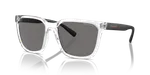 แว่นกันแดด Armani Exchange AX4108SF-823581 Shiny Crystal Dark Grey Polarized แว่นกันแดด Armani Exchange AX4108SF-823581 คริสตัลประกายคู่ขาดำด้าน ทรงหมอนสำหรับผู้ชาย