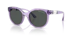 แว่นกันแดด Armani Exchange AX4120S-823687 Shiny Transparent Purple Dark Grey แว่นกันแดด Armani Exchange AX4120S-823687 ม่วงโปร่งใสประกาย เลนส์เทาเข้ม สำหรับผู้หญิง