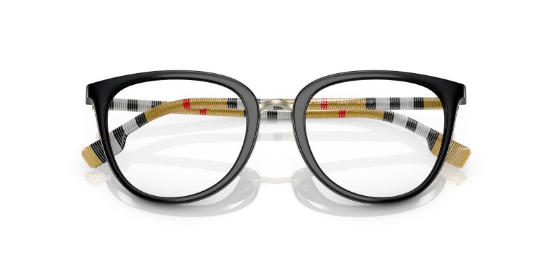 แว่นสายตา Burberry BE2366U-3853 สีดำ close-up ด้านหน้า