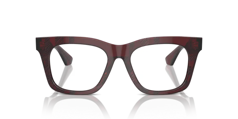 แว่นสายตา Burberry BE2407F-4115 ด้านหน้า Check Red