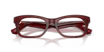 กรอบแว่นสายตา Burberry BE2422F-4128 Bordeaux แว่นสายตา Burberry BE2422F-4128 close-up ด้านหน้า
