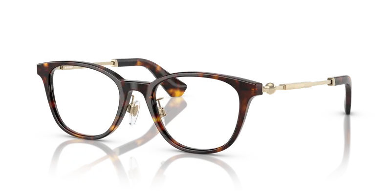 แว่นสายตา Burberry BE2423D-3002 ฮาวานาเข้มคู่ขาทองอ่อน กรอบแว่นผู้หญิง