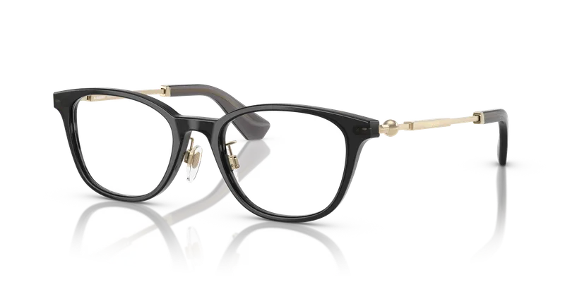 กรอบแว่นสายตา Burberry BE2423D-4112 Grey แว่นสายตา Burberry BE2423D-4112 เทาคู่ก้านทองอ่อน อะซิเตทกรอบแว่นผู้หญิง