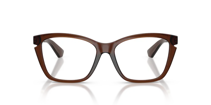 แว่นสายตา Burberry BE2427U-4116 น้ำตาล ทรงตาแมวเต็มขอบด้านหน้า