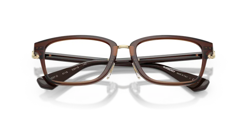 แว่นสายตา Burberry BE2437D-4116 น้ำตาล ระยะใกล้ด้านหน้า