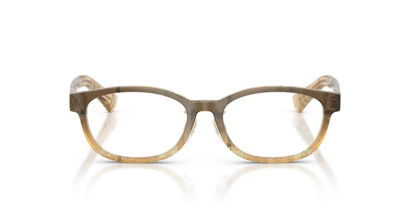 แว่นสายตา Burberry BE2447D-4201 สีเบจเช็ค ด้านหน้า