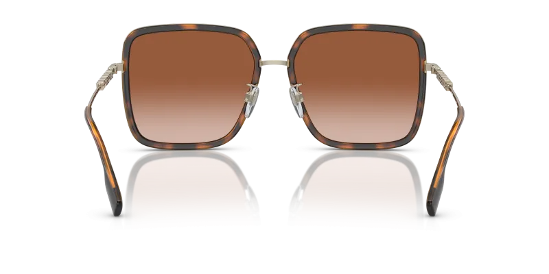 แว่นกันแดด Burberry BE3145D-110913 ฮาวานาเข้ม ขาแว่นด้านใน