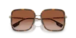 แว่นกันแดด Burberry BE3145D-110913 Dark Havana Brown Gradient แว่นกันแดด Burberry BE3145D-110913 ฮาวานาเข้ม close-up ด้านหน้า