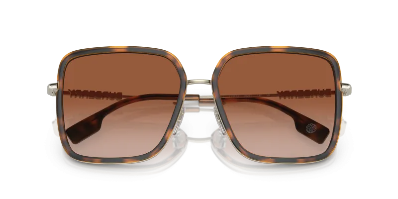 แว่นกันแดด Burberry BE3145D-110913 ฮาวานาเข้ม close-up ด้านหน้า