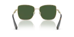 แว่นกันแดด Burberry BE3158-110971 Light Gold Dark Green แว่นกันแดด Burberry BE3158-110971 ทองอ่อน ด้านในพร้อมแป้นจมูกปรับได้