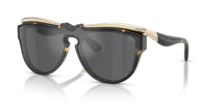 แว่นกันแดด Burberry BE3162U-13546G ฮาวานาเหลือง ทรงนักบิน (Aviator) โลหะ มุมสามส่วน