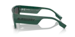 แว่นกันแดด Burberry BE4397U-407187 Green Dark Grey แว่นกันแดด Burberry BE4397U-407187 มุมข้าง ขาแว่นเขียว