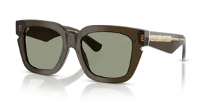 แว่นกันแดด Burberry BE4453F-3010/2 เขียว เลนส์เขียว ขาคริสตัลกับเขียว สำหรับผู้หญิง