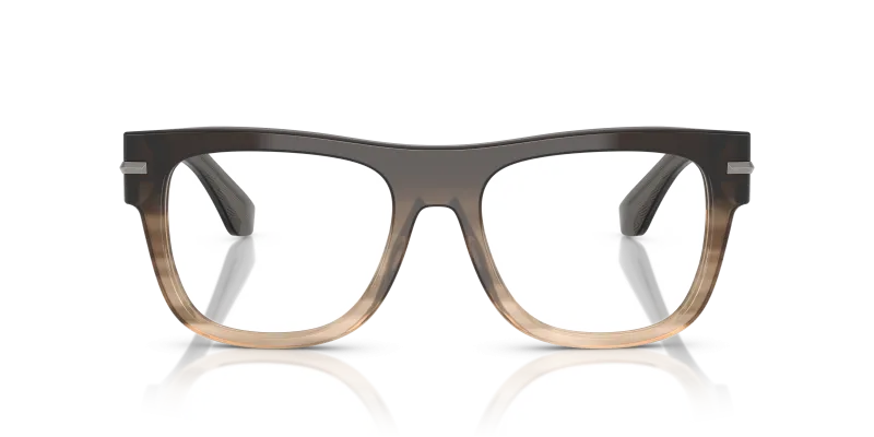 แว่นสายตา Dolce & Gabbana DG3407-3484 Gradient Striped Grey ด้านหน้า