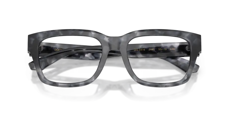 แว่นสายตา Dolce & Gabbana DG3416-3445 close-up ด้านหน้า ผิวขัดเงา